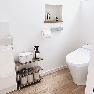 マーチソンヒューム/トイレ/ホワイトインテリア/シンプルにしたい/バス/トイレ...などのインテリア実例 - 2019-07-13 19:09:23
