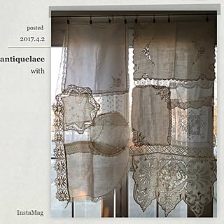 壁/天井/antique/フレンチシック/French/Shabby Chic...などのインテリア実例 - 2017-04-02 20:35:23