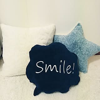 ニトリ 星形クッションのインテリア実例 Roomclip ルームクリップ