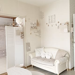 ダイソー ふわふわクッション のインテリア実例 Roomclip ルームクリップ