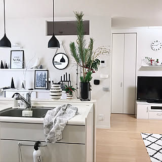 2020年の抱負/お正月/海外インテリアに憧れる/モノトーン/モノトーンインテリア...などのインテリア実例 - 2020-01-09 21:23:47