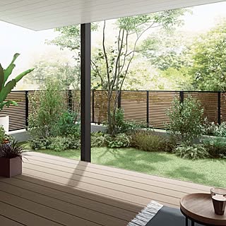 境界フェンスのインテリア実例 Roomclip ルームクリップ