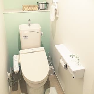 アクセントクロス ミントグリーンの壁のおしゃれなアレンジ 飾り方のインテリア実例 Roomclip ルームクリップ
