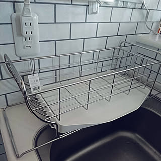 ケユカ 水切りカゴのインテリア実例 Roomclip ルームクリップ