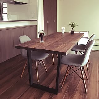 ダイニングテーブル イームズチェアのインテリア実例 Roomclip ルームクリップ