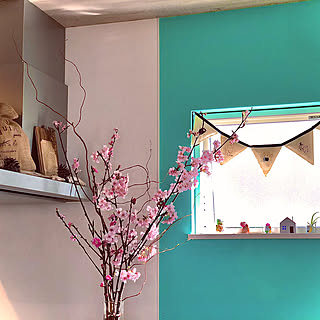 こどものいる暮らし/女の子のママ/雛祭りインテリア/雛祭りのディスプレイ/季節の移り変わりを楽しむ...などのインテリア実例 - 2020-02-24 21:53:39