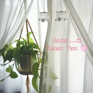 ベッド周り/Anjelちゃん/Anjelちゃん♡/Anjelちゃんから素敵便/Anjelちゃんのペンダントライト風...などのインテリア実例 - 2017-07-16 17:00:33