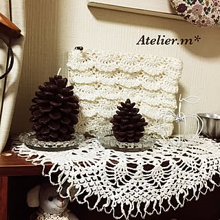 zeno様のワイヤークラフト/zenoちゃんからのサプライズ便❤️/zeno様のレース編み/zenoちゃんの作品/ハンドメイド...などのインテリア実例 - 2017-06-29 17:29:35