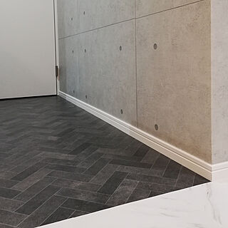 Diy コンクリート打ちっぱなし風のインテリア 手作りの実例 Roomclip ルームクリップ