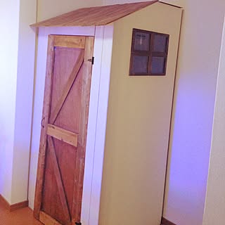 家の中に小屋のインテリア実例 Roomclip ルームクリップ