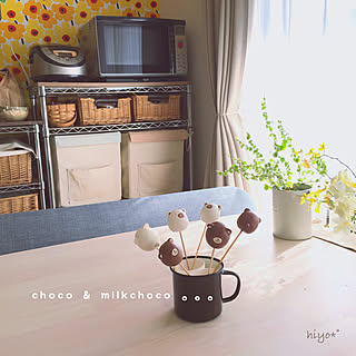 ニトリ/クマさん/木かる粘土/粘土細工/賃貸/いいね、フォロー本当に感謝です♡...などのインテリア実例 - 2019-02-10 11:54:52