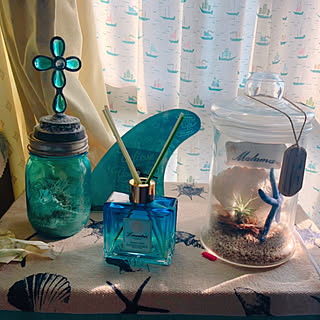 ガラス雑貨 海モチーフのインテリア実例 Roomclip ルームクリップ