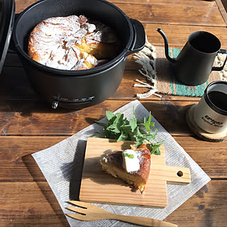 カフェ風/スイーツ/アップルケーキ/タルトタタン/ホットケーキミックス...などのインテリア実例 - 2019-09-19 15:16:54