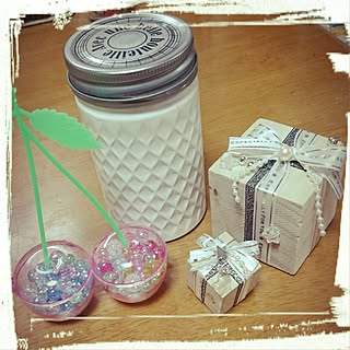 ベッド周り/RCの出会いに感謝♡/家のあちこちに素敵便❤/フォロワーの皆様に感謝です♫/イイね!押し逃げお許しください。...などのインテリア実例 - 2017-04-09 06:32:11
