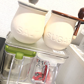 調味料入れ 素焼きポットのおしゃれなアレンジ 飾り方のインテリア実例 Roomclip ルームクリップ