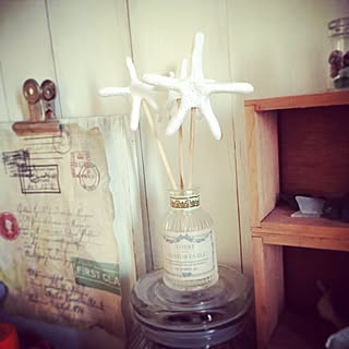 机/紙粘土/西海岸風にしたい/スターフィッシュ/セリアのインテリア実例 - 2015-02-25 10:14:44