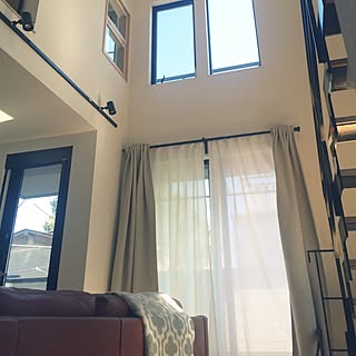 Ikeaカーテンレールのインテリア実例 Roomclip ルームクリップ