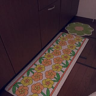 キッチンマット 昭和レトロのインテリア実例 Roomclip ルームクリップ