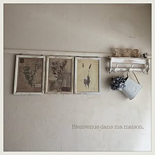 ベッド周り/憧れの洋書の1ページ/DIY/ハンドメイド/ホワイトが好き/ブログUPしました...などのインテリア実例 - 2014-05-24 12:16:10