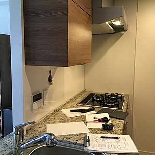 キッチン 給湯器リモコンのインテリア実例 Roomclip ルームクリップ