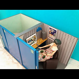人形 ドールハウス 1 6サイズのおしゃれなアレンジ 飾り方のインテリア実例 Roomclip ルームクリップ