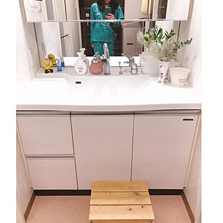 洗面所を可愛くしたい のインテリア実例 Roomclip ルームクリップ