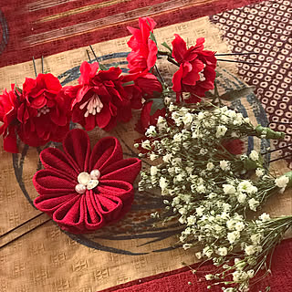 机 髪飾り 手作りのインテリア実例 Roomclip ルームクリップ