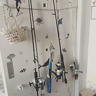 釣り竿収納のインテリア実例 Roomclip ルームクリップ