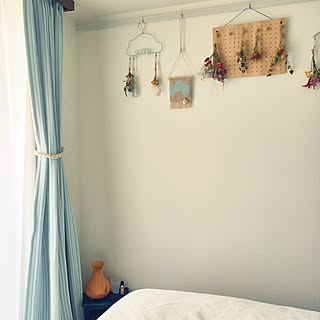 ニトリのカーテン 2ldk 二人暮らしのインテリア実例 Roomclip ルームクリップ