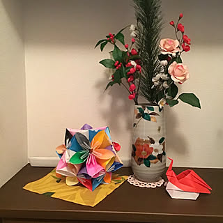 折り紙作品のインテリア実例 Roomclip ルームクリップ