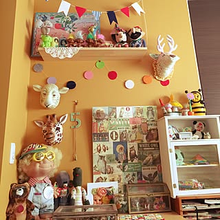 トイストーリー トロール人形のおしゃれなアレンジ 飾り方のインテリア実例 Roomclip ルームクリップ