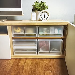 リビング/無印良品ポリプロピレン/無印良品/IKEA/ナチュラル...などのインテリア実例 - 2016-01-11 20:49:18