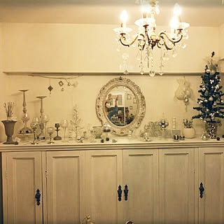 リビング/テレビ台DIY/フレンチ/シャンデリア/クリスマス...などのインテリア実例 - 2015-06-29 10:50:07