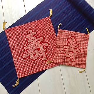 リビング/反物で縫い物/反物/和インテリア/和雑貨も好き...などのインテリア実例 - 2017-05-02 11:52:47