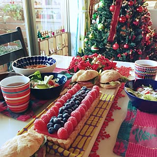 キッチン/手作りケーキ/クリスマス/イッタラ ティーマ/イッタラ オリゴ...などのインテリア実例 - 2014-12-02 13:40:45