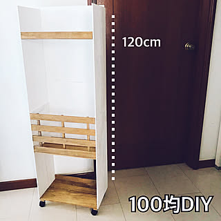 ダイソー/ダイソー木材/100均DIY/棚のインテリア実例 - 2019-12-04 14:25:04