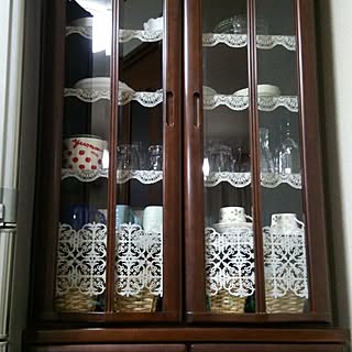 セリア 食器棚 目隠しのインテリア実例 Roomclip ルームクリップ