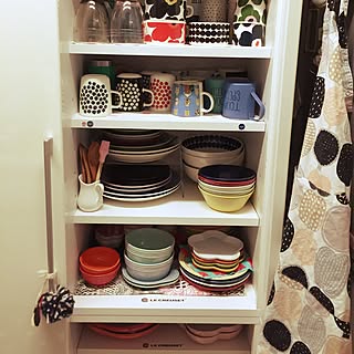 増えた食器/食器/食器棚/マリメッコ/marimekko...などのインテリア実例 - 2017-06-04 22:13:50