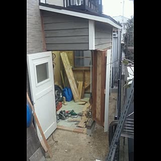 Motorcycle/shed/バイク小屋/DIYのインテリア実例 - 2017-06-26 18:24:07