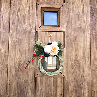 お正月 玄関飾りのインテリア実例 Roomclip ルームクリップ