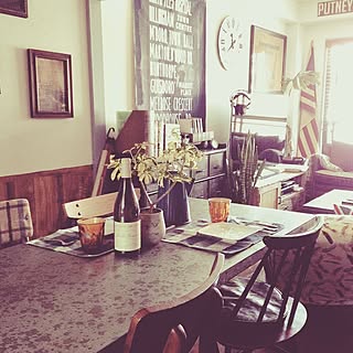 ダイニングテーブル/ジャーナルスタンダードファニチャー/journal standard Furniture/JSF研究会のインテリア実例 - 2015-05-31 12:16:46