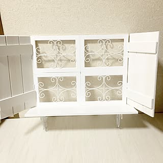 壁/天井/窓枠風DIY/ワイヤークラフト初心者/100均 /セリア...などのインテリア実例 - 2017-04-18 22:58:33