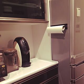 キッチン/キッチンペーパーホルダー/バリスタ/ハーフ吹き抜けのインテリア実例 - 2016-07-10 21:53:51