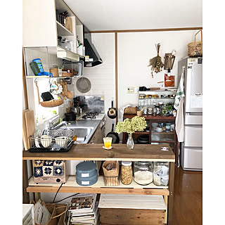 水屋箪笥 賃貸アパートのインテリア レイアウト実例 Roomclip ルームクリップ