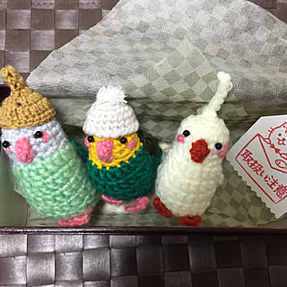 机/プレゼントありがとう♡/セキセイインコ/いつもいいね!押し逃げごめんなさい/鳥...などのインテリア実例 - 2017-10-11 07:51:50