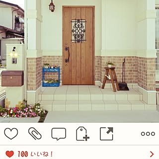 ナチュラル/カフェ風〜♡/玄関/多肉植物/観葉植物...などのインテリア実例 - 2014-12-17 22:41:02