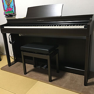KAWAIピアノ/KAWAIのピアノ/電子ピアノ/ピアノ/ピアノがある部屋...などのインテリア実例 - 2020-03-01 07:56:18