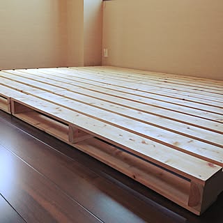 ベッド周り/みなさんの素敵なインテリアに癒されてます/カリフォルニアスタイルに憧れる/いつもいいねやコメありがとうございます♡/ペットと暮らす家...などのインテリア実例 - 2017-04-02 12:56:07