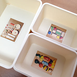 机/おままごと/つみき/ラベル自作/おもちゃ収納...などのインテリア実例 - 2017-10-13 10:46:49