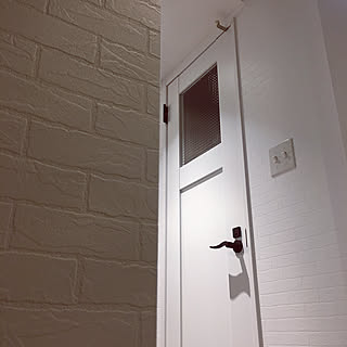 ブロック風壁紙のインテリア実例 Roomclip ルームクリップ ブロック風壁紙のインテリア実例 Roomclip ルームクリップ